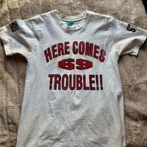 Vintage "Here Comes 69 Trouble" Graphic Tee